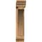 Ekena Millwork Thorton Traditional Smooth Bracket w/ Offset Brace, Western Red Cedar, 5 1/2"W x 26"D x 26"H BKT0604X26X26THR01SWR - alternate 3